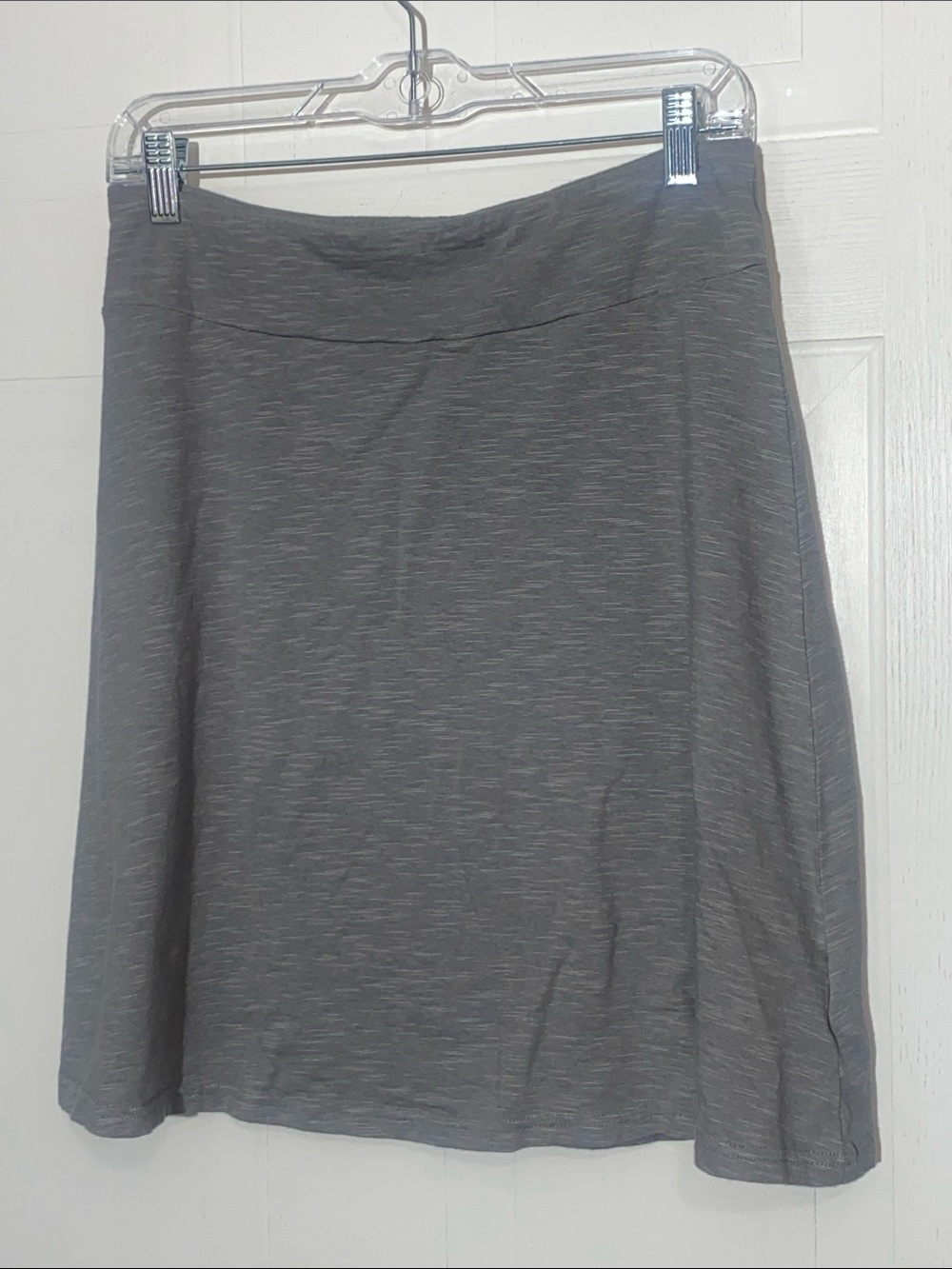 Columbia Gray A-Line Skirt Medium